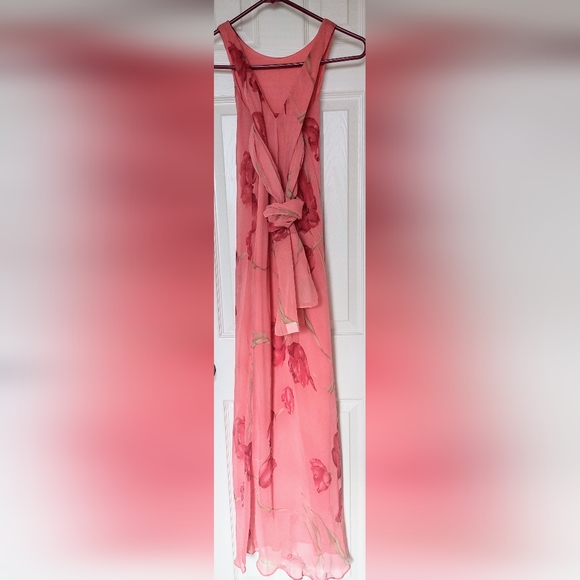 Vintage Kim Renee International mango maxi dress size 3/4! - Picture 2 of 4